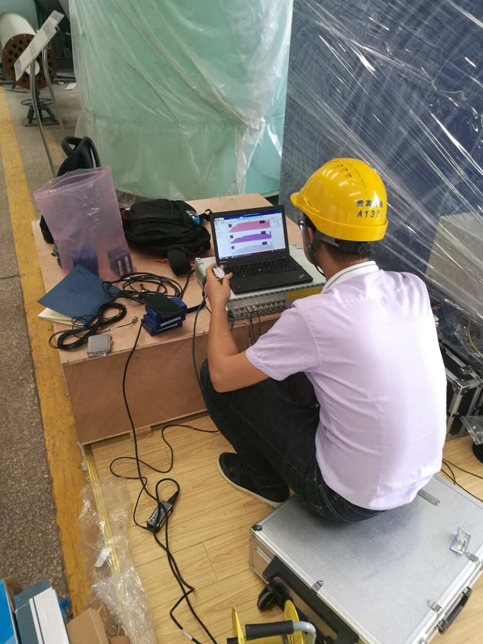 某廠家空調設備聲功（gōng）率測試